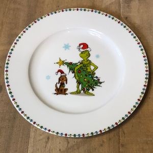 The Grinch Christmas Plate 8”